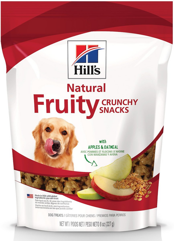 Hill's Natural Fruity Snacks Crunchy Dog Treats (8 oz)