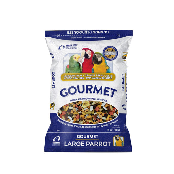 Hari Gourmet Premium Seed Mix for Large Parrots, 4-lb