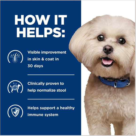 Hill's Prescription Diet z/d Skin/Food Sensitivities Small Bites Dry Dog Food