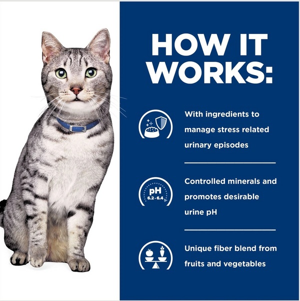 Hill's Prescription Diet c/d Multicare Stress + Metabolic, Urinary Stress + Weight Care Chicken Flavor Dry Cat Food