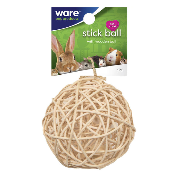 Ware Stick Ball Chew Toy for Small Animal