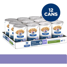 Hill's Prescription Diet z/d Food Sensitivities Low Fat Hydrolyzed Soy Recipe Wet Dog Food (13 oz x 12 cans) - 0