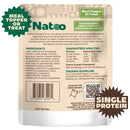 Nattoo pet food package with text and graphics on a white background