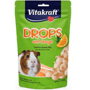 Vitakraft Drops with Orange Treats for Guinea Pigs, 5.3-oz
