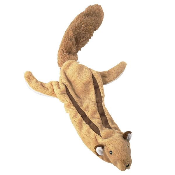 Ethical Pet Skinneeez Mini Forest Series Flying Squirrel Plush Dog Toy, 14"