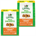 Greenies Pill Pockets Cheese Flavor Treats for Dogs, Capsule Size