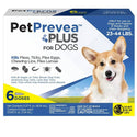 PetPrevea Plus Topical Treatment for Dogs 23-44 lbs (6 doses)