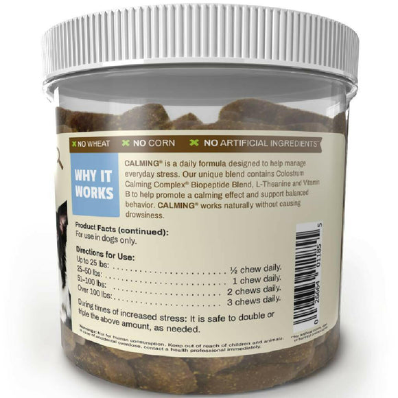  Pet Naturals Calming Calming Chews for Medium & Large Dogs (30 count)