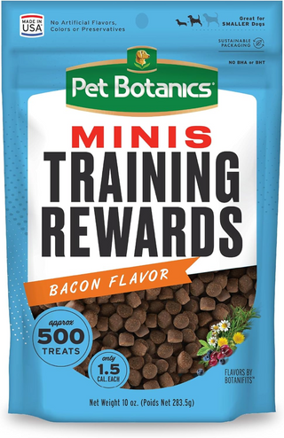 Pet Botanics Training Rewards Mini Soft & Chewy Bacon Flavor Dog Treats