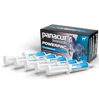 Panacur Powerpac Equine Paste 10% Horse Dewormer, 57g, 5-pack