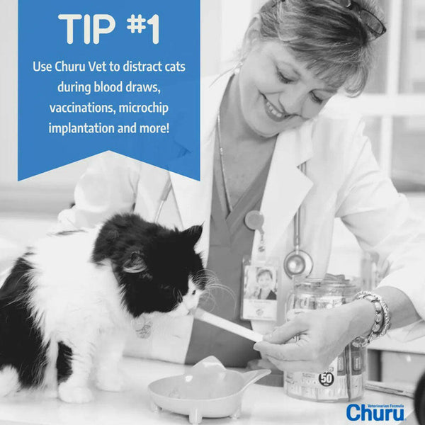 INABA Veterinarian Formula Churu Nourish, Chicken & Tuna Recipe Tip 1