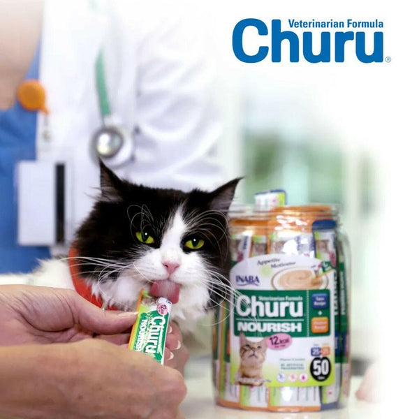 INABA Veterinarian Formula Churu Nourish with cat