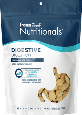 Package of Fromm Family Nutritionals Digestive Digestion dog treats