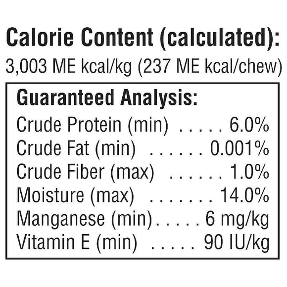 SmartBones Rawhide-Free Sweet Potato Chew Bones Dog Treats (4 medium bones)