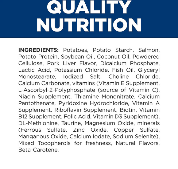 Hill's Prescription Diet d/d Food Sensitivities Potato & Salmon Formula Dry Dog Food