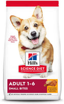 Hill's Science Diet Adult Small Bites Dry Dog Food, Chicken & Barley Recipe, 35 lb Bag