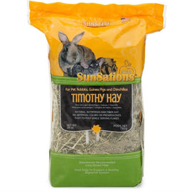 Sunseed Sunsations Timothy Hay for Rabbits Guinea Pigs & Chinchillas - 28-oz - Small Animal Bedding 1