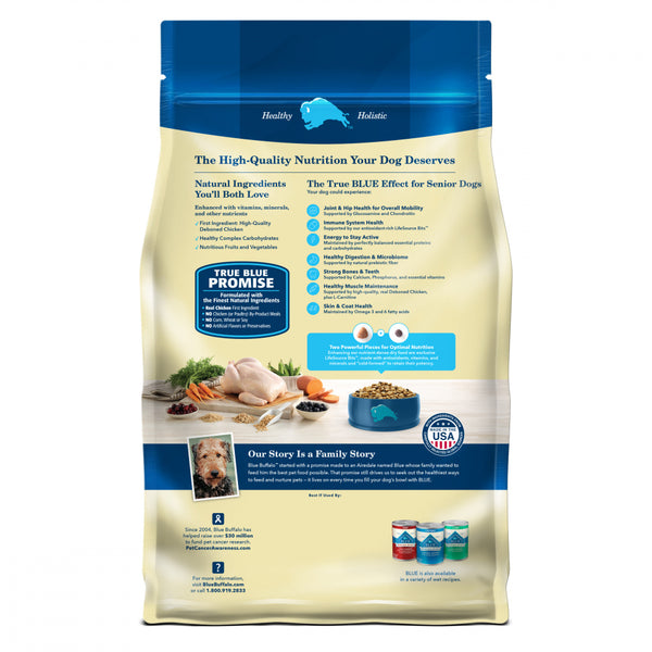 Blue Buffalo Life Protection Formula Senior Chicken & Brown Rice Recipe Dry Dog Food