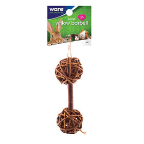 Ware Willow Barbell Toy for Small Animal, Small