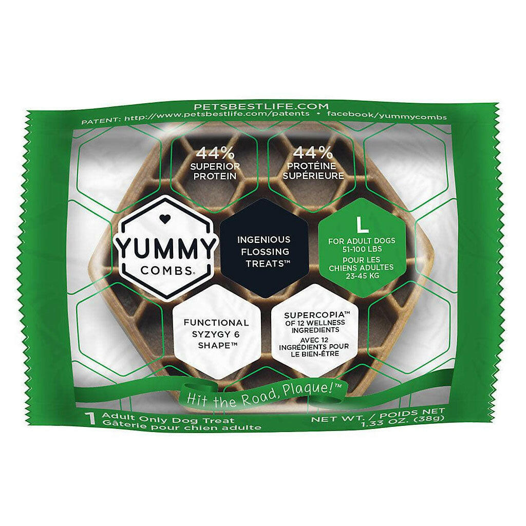 Large Yummy Combs Real Chicken Treats HardyPaw