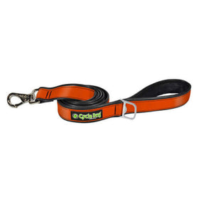 Cycle Dog Regular Width Leash Orange Max Reflective 6 ft