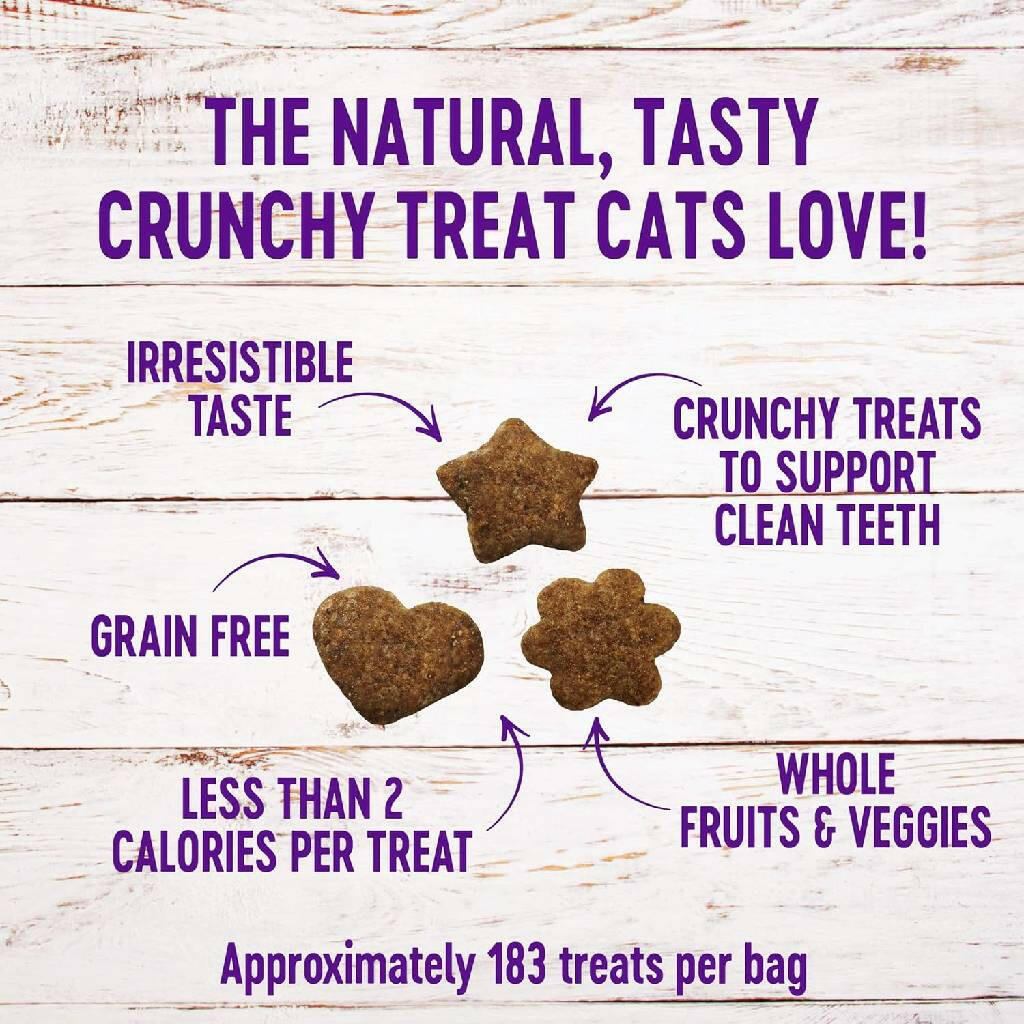 Wellness Kittles Salmon & Cranberries Recipe Crunchy Cat Treats (2 oz)