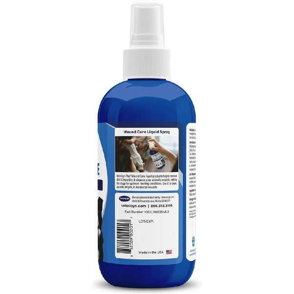 Vetericyn Plus Antimicrobial Wound & Skin Care Spray For Dogs & Cats (8 oz)
