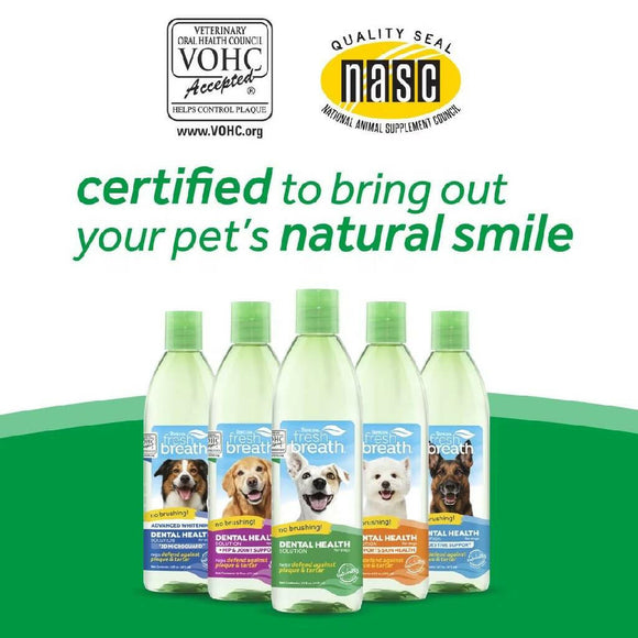 Tropiclean Fresh Breath Water Additive For Dogs (16 oz)