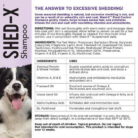 Shed-X Shed Control Shampoo for Dogs (16 oz)
