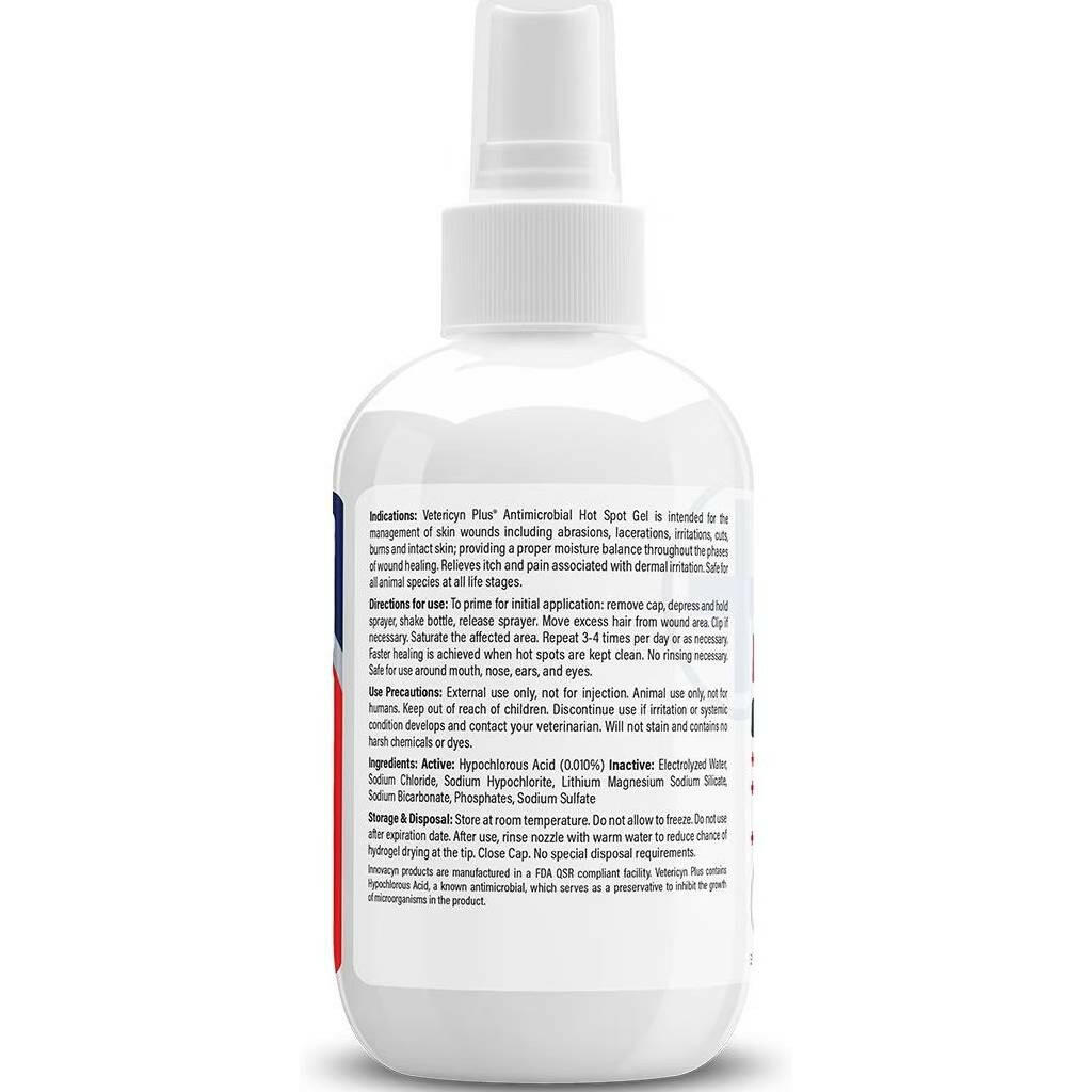 Vetericyn Plus Antimicrobial Hot Spot Spray For Dogs & Cats (3 oz)