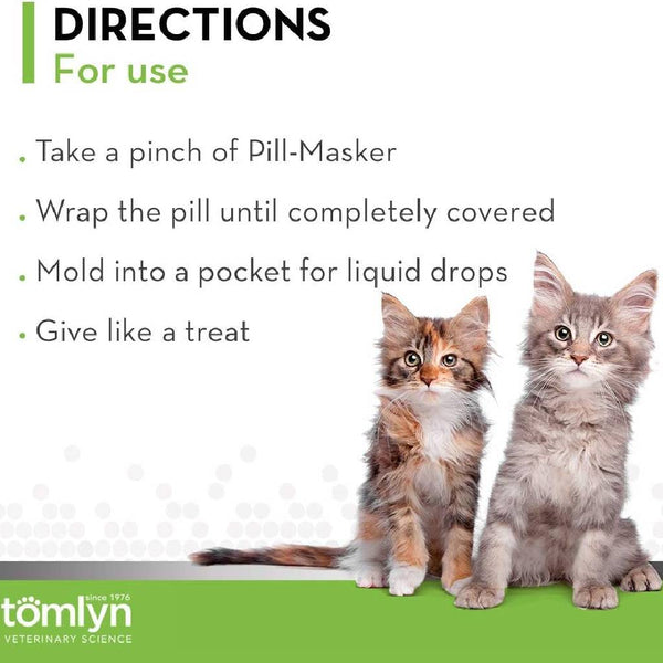 Tomlyn Pill-Masker Bacon Flavored Paste for Cats (4 oz)