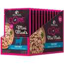 Wellness CORE Grain-Free Small Breed Mini Meals Chunky Chicken & Tuna in Gravy Wet Dog Food (3 oz x 12 pouches)