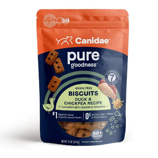 Canidae Pure Heaven Duck & Chickpea Biscuits Dog Treats (11 oz)