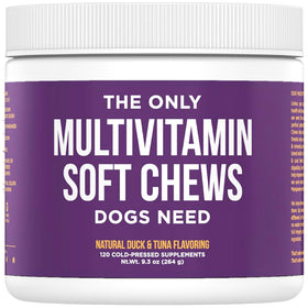 Natural Rapport The Only Multivitamin Soft Chews Dogs Need 120ct