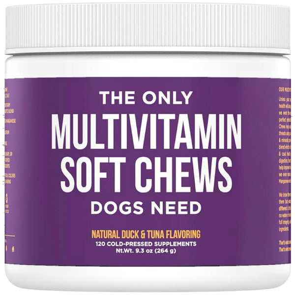 Natural Rapport The Only Multivitamin Soft Chews Dogs Need 120ct