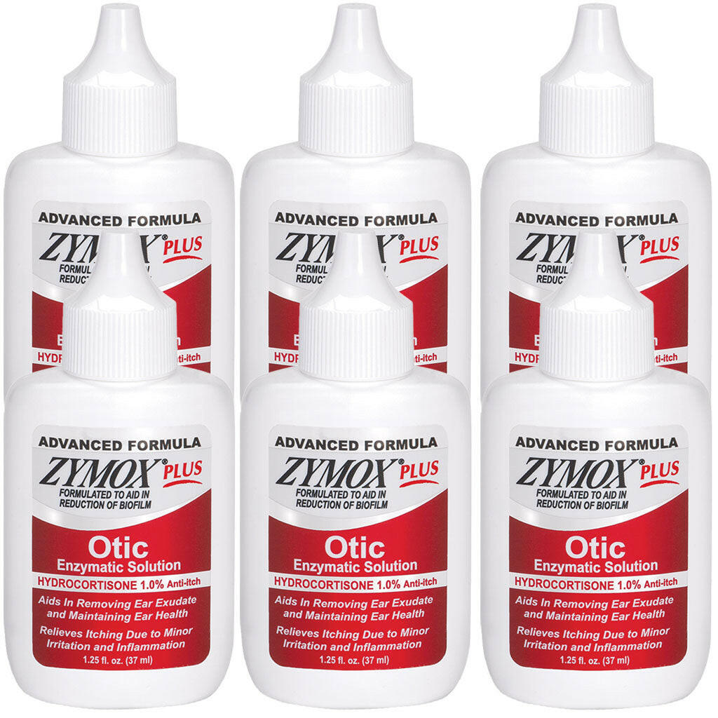 zymox otic plus hydrocortisone 1% 1oz 6pack