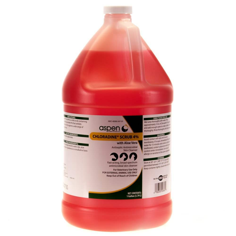 Aspen Chloradine Scrub 4% (Gallon)