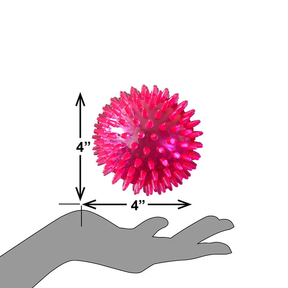 Petsport USA Gorilla Spiky Ball Dog Toy - Assorted Colors - Large - Dog Toys 7
