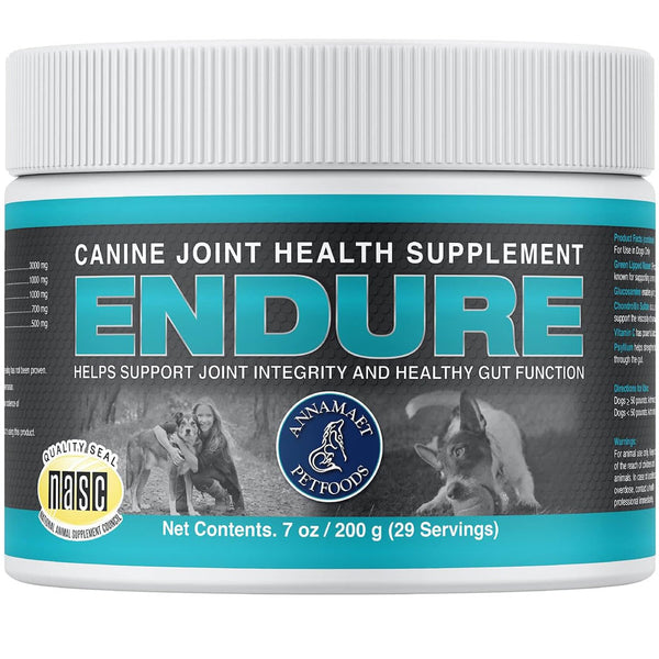 Annamaet Endure Canine Joint Health Supplement, 7-oz