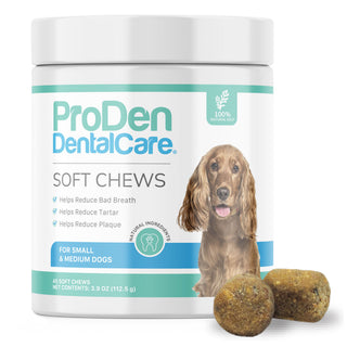 ProDen DentalCare Soft Chews for Dogs for small and medium dogs