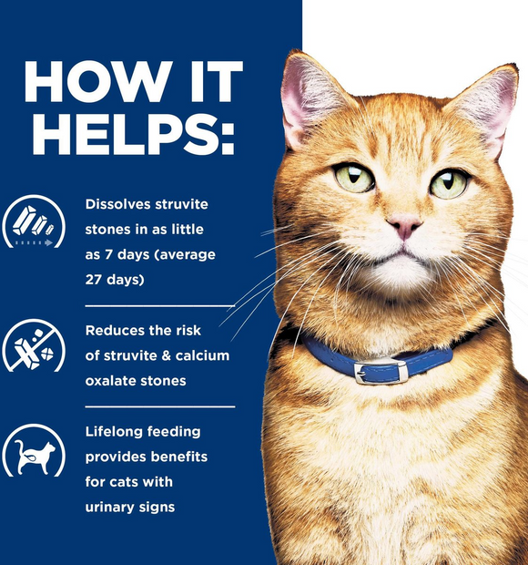 Hill's Prescription Diet Metabolic + Urinary c/d Multicare Vegetable, Tuna & Chicken Stew Wet Cat Food (2.8oz x 24 pouches)