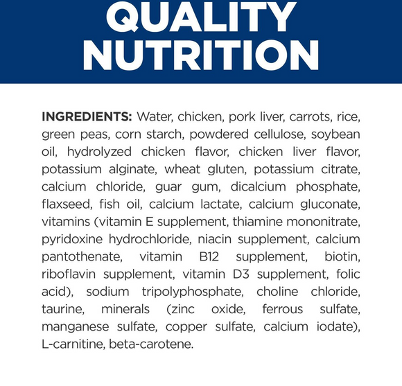 Hill's Prescription Diet c/d Multicare Urinary Care Chicken, Vegetable & Rice Stew Wet Dog Food (2.8 oz x 24 pouches)