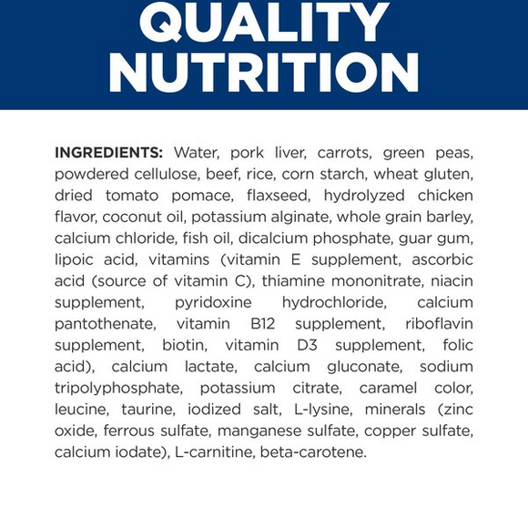 Hill's Prescription Diet Metabolic Weight Management Vegetables, Beef & Rice Stew Wet Dog Food (2.8 oz x 24 pouches)