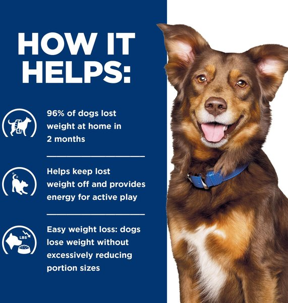 Hill's Prescription Diet Metabolic Weight Management Vegetables, Beef & Rice Stew Wet Dog Food (2.8 oz x 24 pouches)