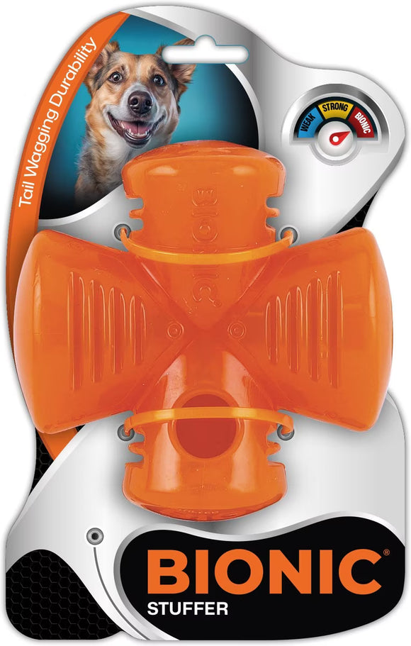 Bionic Stuffer Dog Toy, 5"