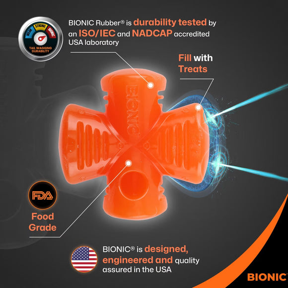 Bionic Stuffer Dog Toy, 5"