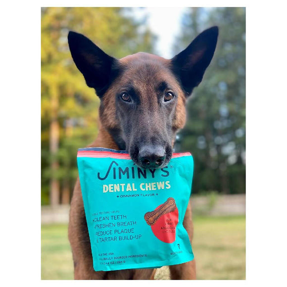 Jiminy's Dental Chews for Large Dogs (7 ct)