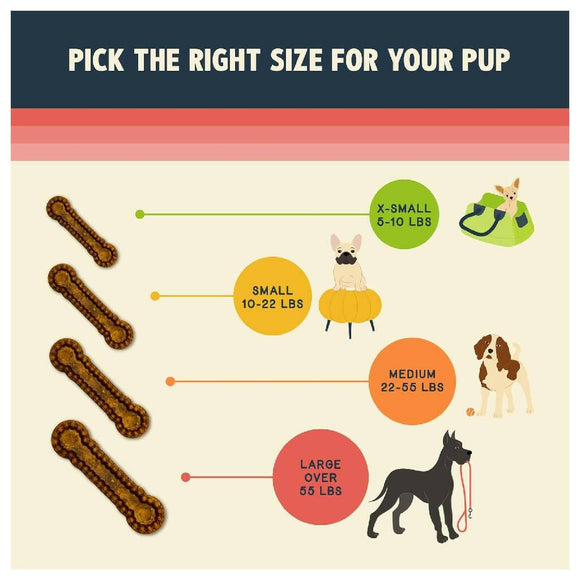 Jiminy's Dental Chews for Large Dogs (7 ct)