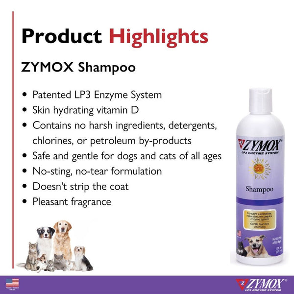 zymox shampoo highlights
