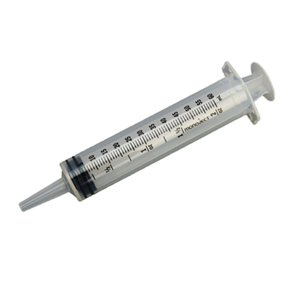 Monoject Syringe 60cc Catheter Tip (20 count)